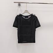 Prada Mesh Black Top - 5