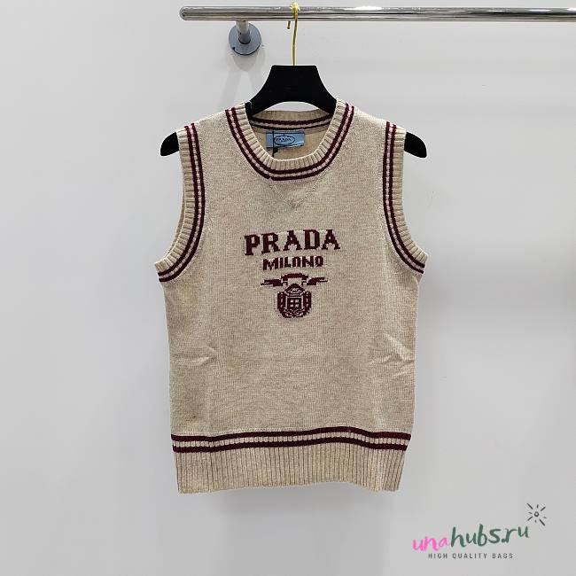 Prada Sleeveless Cashmere Top - 1