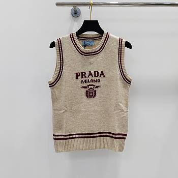 Prada Sleeveless Cashmere Top