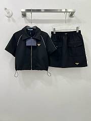 Prada Nylon Black Set - 1