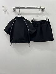 Prada Nylon Black Set - 4