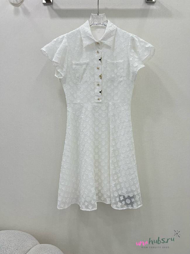 Louis vuitton White Monogram Dress 02 - 1