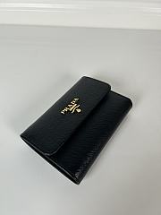 Prada Black Saffiano Wallet - 5