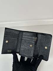 Prada Black Saffiano Wallet - 3