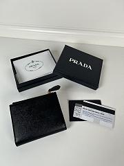 	 Prada Black Saffiano Card Holder - 5