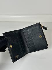 	 Prada Black Saffiano Card Holder - 3