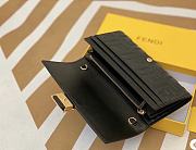 Fendi Baguette Continental Wallet With Chain - 2