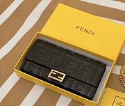 Fendi Baguette Continental Wallet With Chain - 5