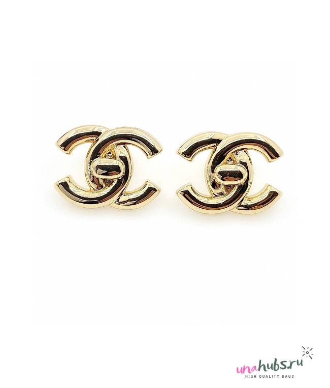 Chanel Gold Earrings - 1