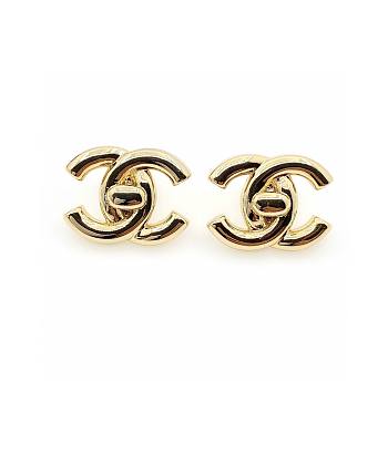 Chanel Gold Earrings