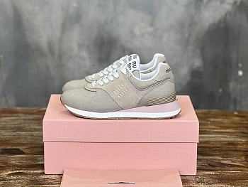 Miu Miu Sneakers Taupe Color