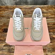 Miu Miu Sneakers Taupe Color - 5