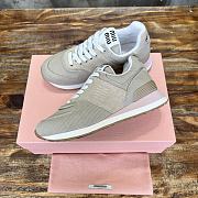 Miu Miu Sneakers Taupe Color - 3