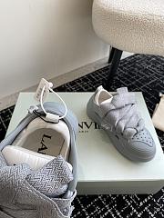 	 Lanvin Curb Tech Grey Sneakers - 5