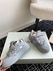 	 Lanvin Curb Tech Grey Sneakers - 3