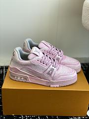 Louis Vuitton Monogram Pink Trainers - 1