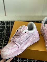 Louis Vuitton Monogram Pink Trainers - 6