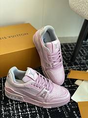 Louis Vuitton Monogram Pink Trainers - 5