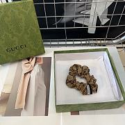 Gucci GG Canvas Ebony Scrunchie - 6