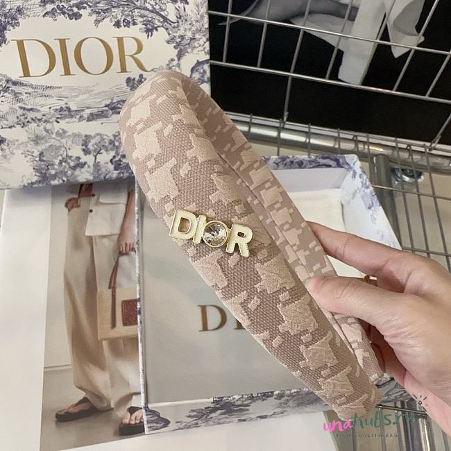 Dior Headband Beige Color - 1