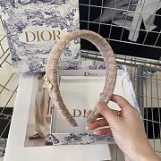 Dior Headband Beige Color - 3