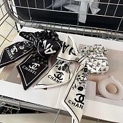 Chanel Ribbon Silk Scrunchies - 1