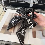 Chanel Ribbon Silk Scrunchies - 6