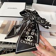 Chanel Ribbon Silk Scrunchies - 3