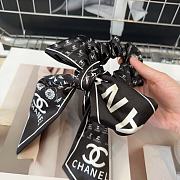 Chanel Ribbon Silk Scrunchies - 4