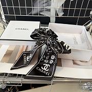 Chanel Ribbon Silk Scrunchies - 2