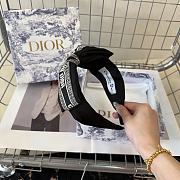 Dior Canvas Headband - 4