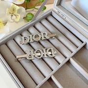 Dior Silver Hair Pin Set 2 Pieces - 3