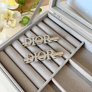 Dior Silver Hair Pin Set 2 Pieces - 4