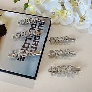 Dior Silver Hair Pin Set 2 Pieces - 6