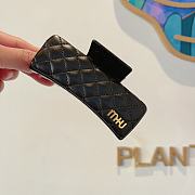 Miu Miu Leather Hairclip - 5