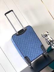 	 Chanel Denim Luggage Silver - 50-40-20cm - 2