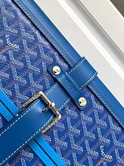 Goyard Blue Luggage - 36/24/50CM- 5.8kg - 4