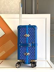 Goyard Blue Luggage - 36/24/50CM- 5.8kg - 2