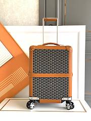 	 Goyard Brown and Black Luggage - 36/24/50CM- 5.8kg - 1