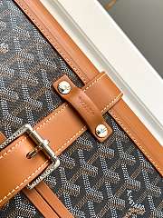 	 Goyard Brown and Black Luggage - 36/24/50CM- 5.8kg - 5