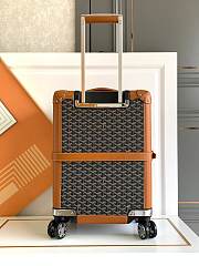 	 Goyard Brown and Black Luggage - 36/24/50CM- 5.8kg - 6