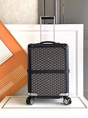 	 Goyard Black Luggage - 36/24/50CM- 5.8kg - 1