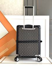 	 Goyard Black Luggage - 36/24/50CM- 5.8kg - 3