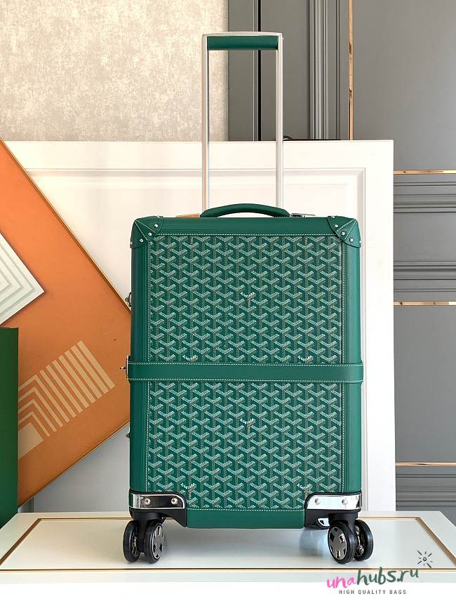 Goyard Green Luggage - 36/24/50CM- 5.8kg - 1