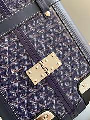 Goyard Navy Blue Luggage - 36/24/50CM- 5.8kg - 6