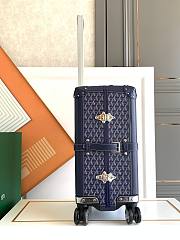 Goyard Navy Blue Luggage - 36/24/50CM- 5.8kg - 3