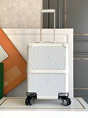 Goyard White Luggage - 36/24/50CM- 5.8kg - 1