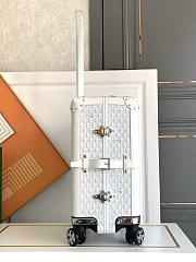 Goyard White Luggage - 36/24/50CM- 5.8kg - 5