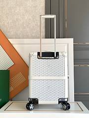 Goyard White Luggage - 36/24/50CM- 5.8kg - 4