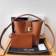 Celine Bucket Bag Leather Bag - 28x24x16cm - 1